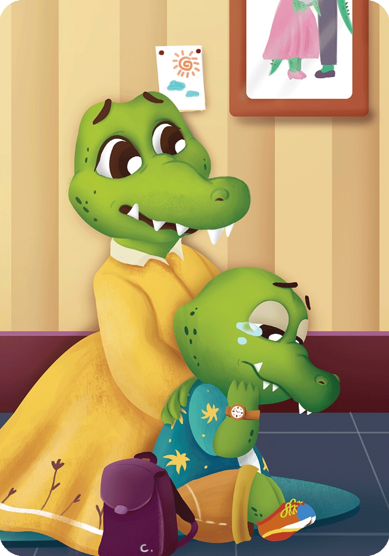 Chandler's Mom - Grace Estle - Chandler the Crocodile Picture Book Author