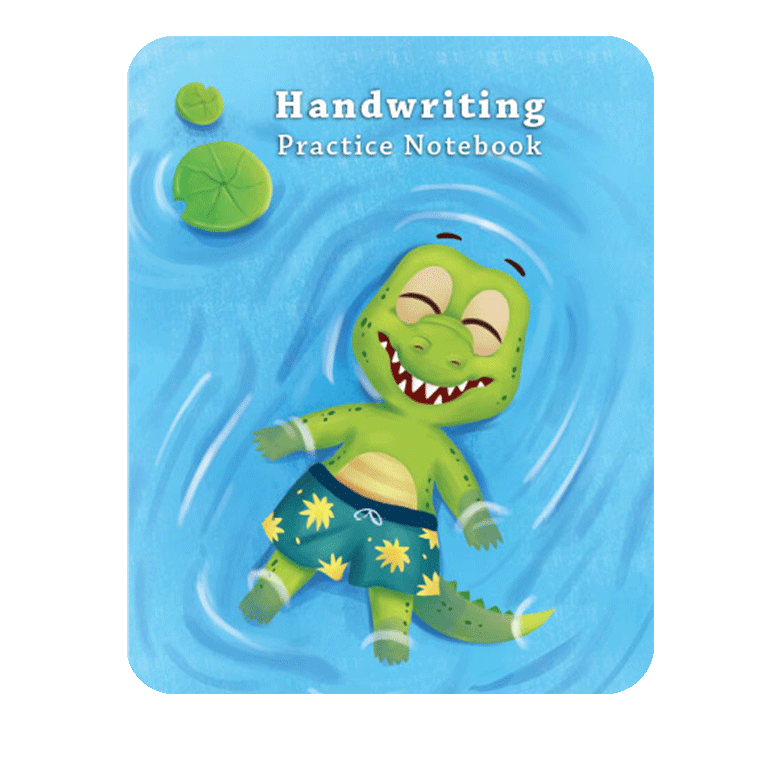 Swimming Handwriting Workbook - Grace Estle - Chandler the Crocodile Picture Book Author
