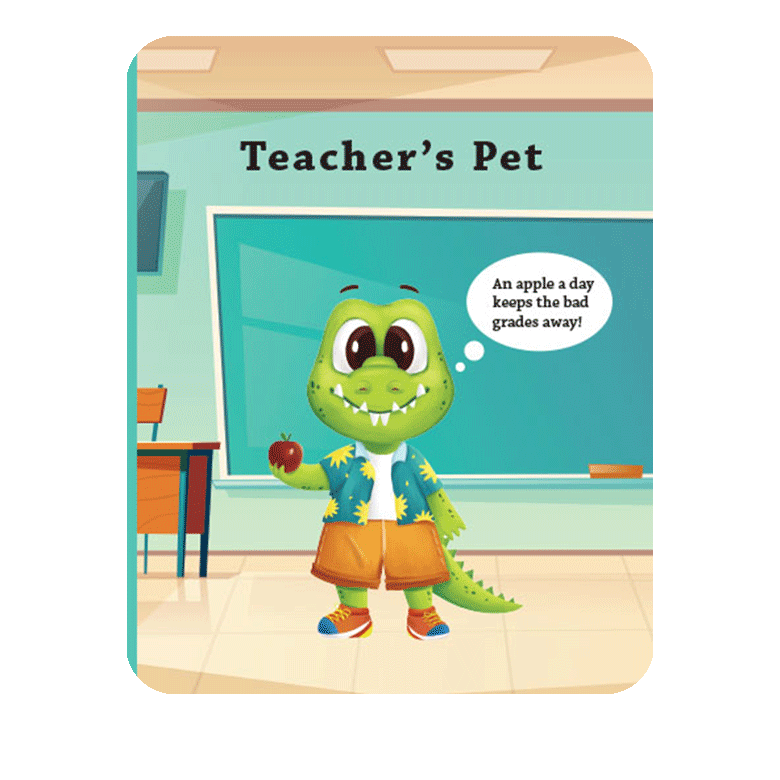 Teacher's Pet Notebook - Grace Estle - Chandler the Crocodile Picture Book Author